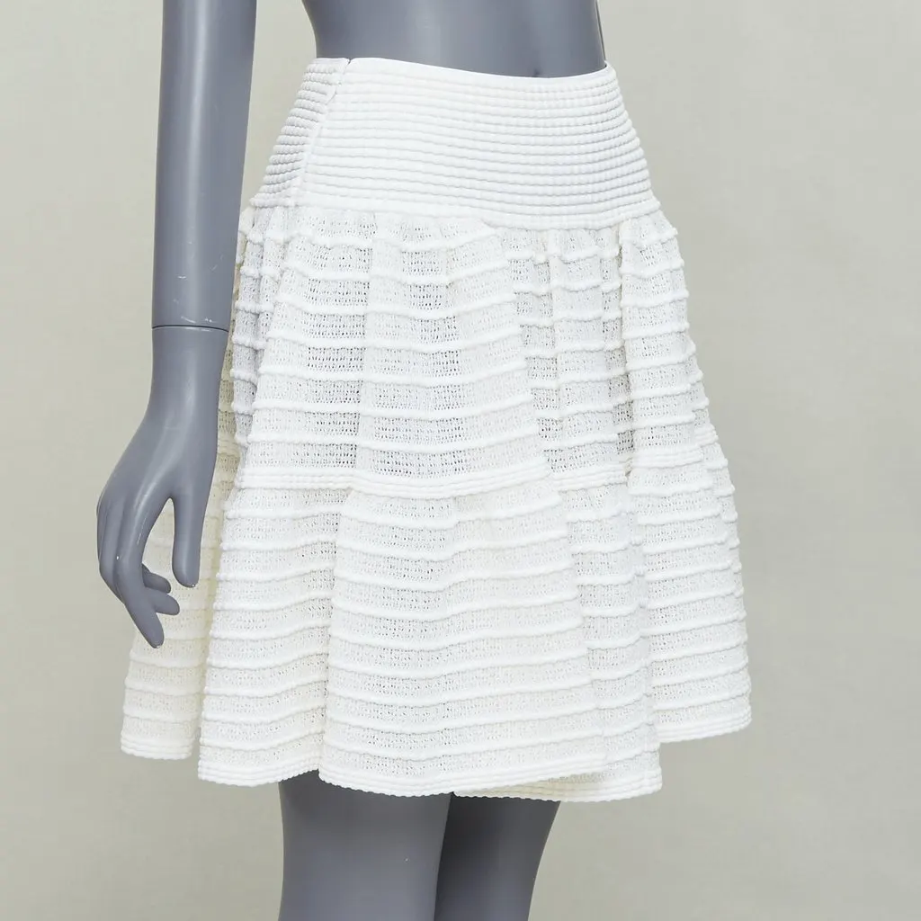 Alaïa Ecru Viscose Skirt Ecru Viscose Very good - Inside View