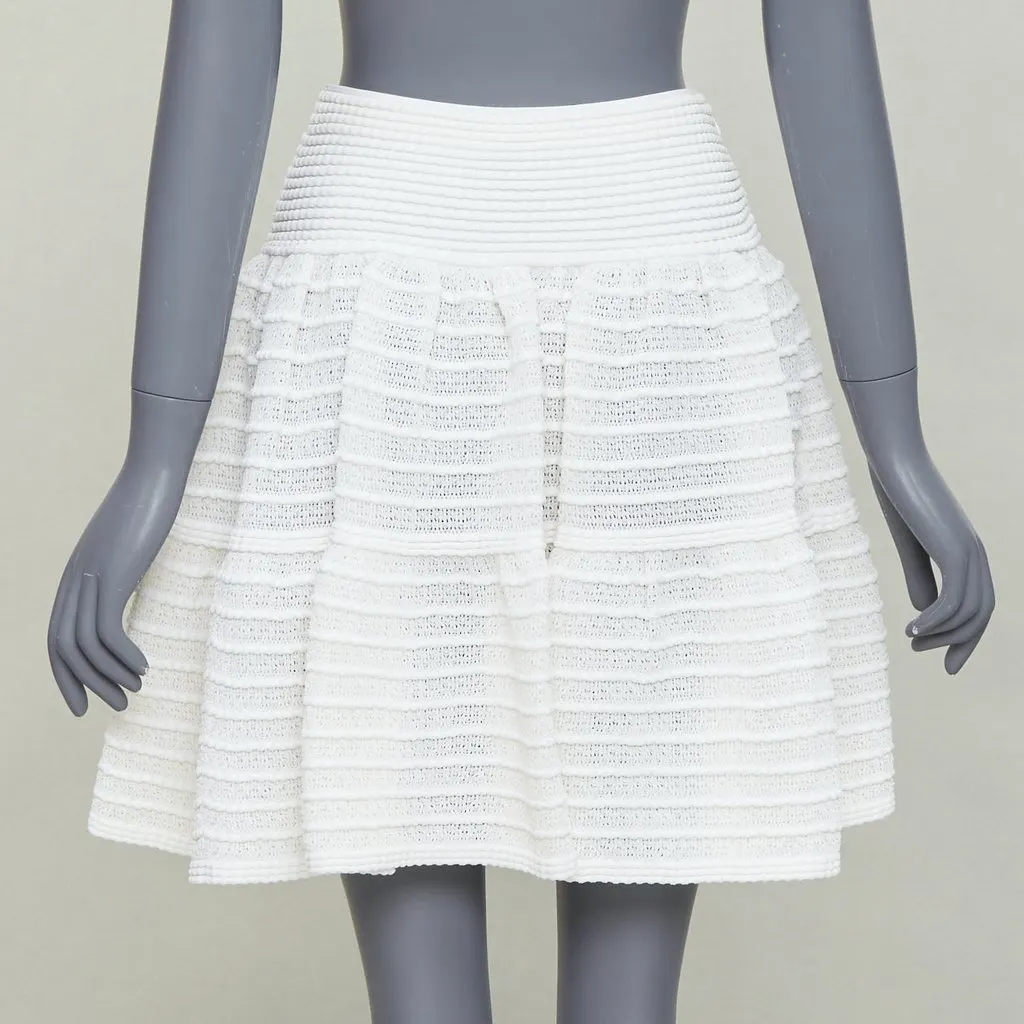 Alaïa Ecru Viscose Skirt Ecru Viscose Very good - Box View