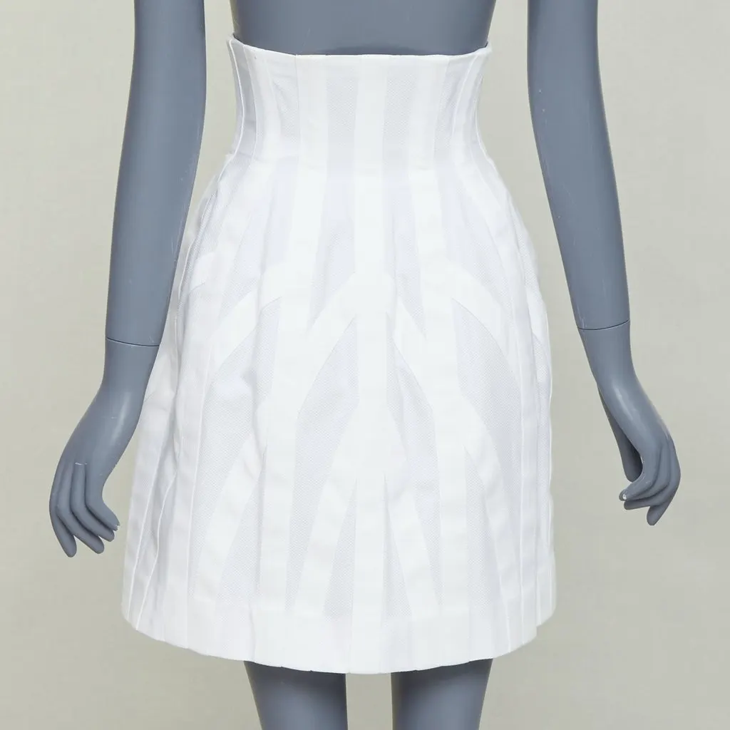 Alaïa Ecru Cotton Skirt Ecru Cotton Good - Box View