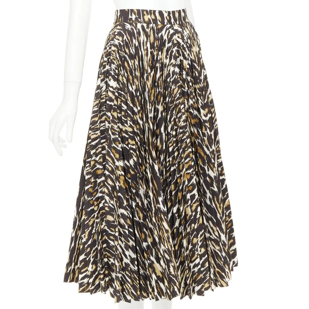 Calvin Klein Brown Polyester Skirt Brown Polyester Very good - Inside View