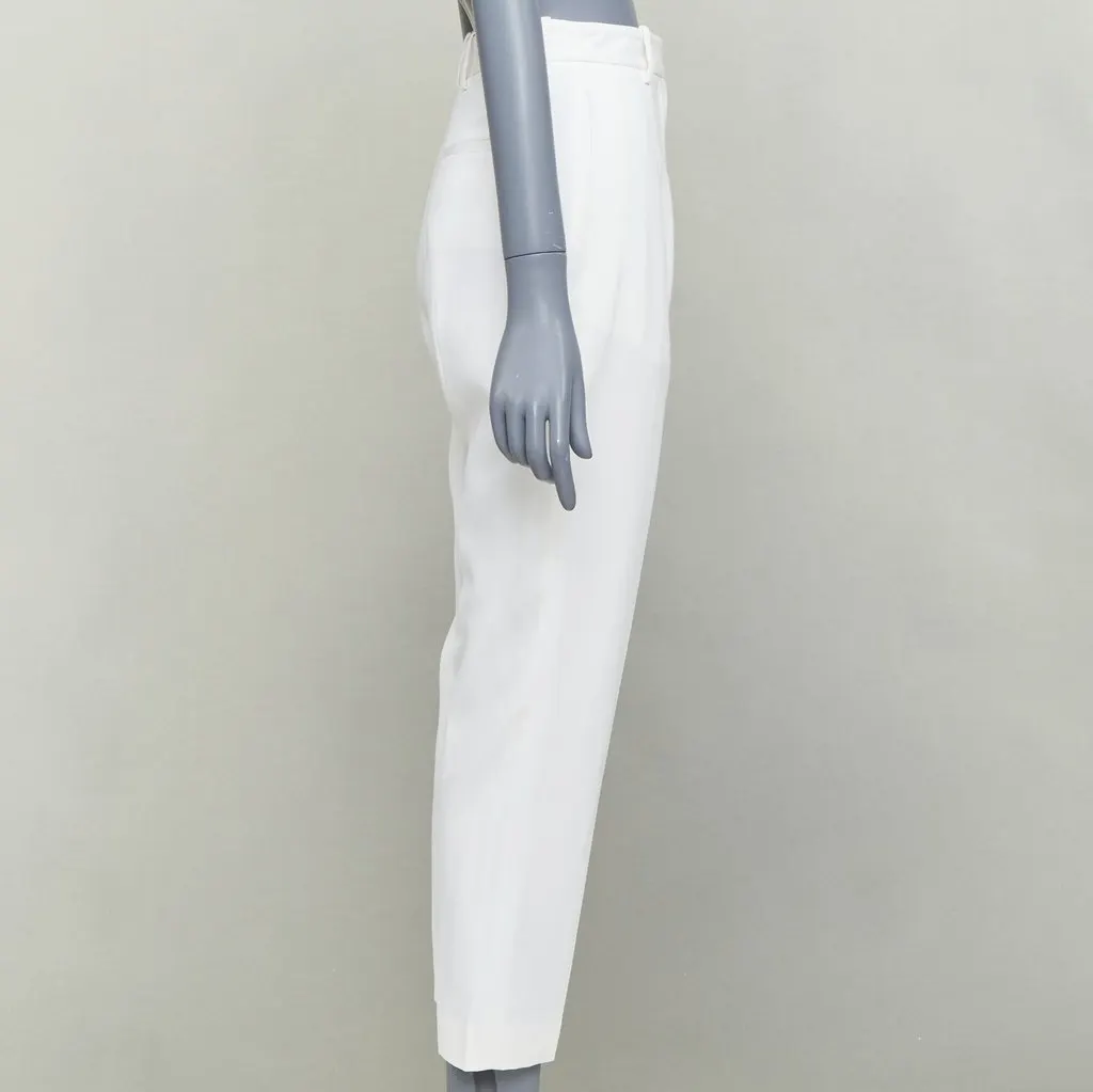 Alexander McQueen Ecru Wool Trouser Ecru Wool Very good - Model View