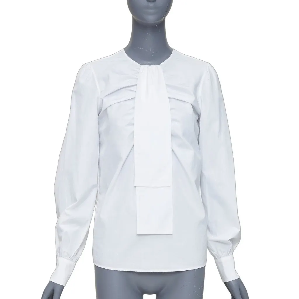 Rochas Ecru Cotton Top Ecru Cotton Good - Front View