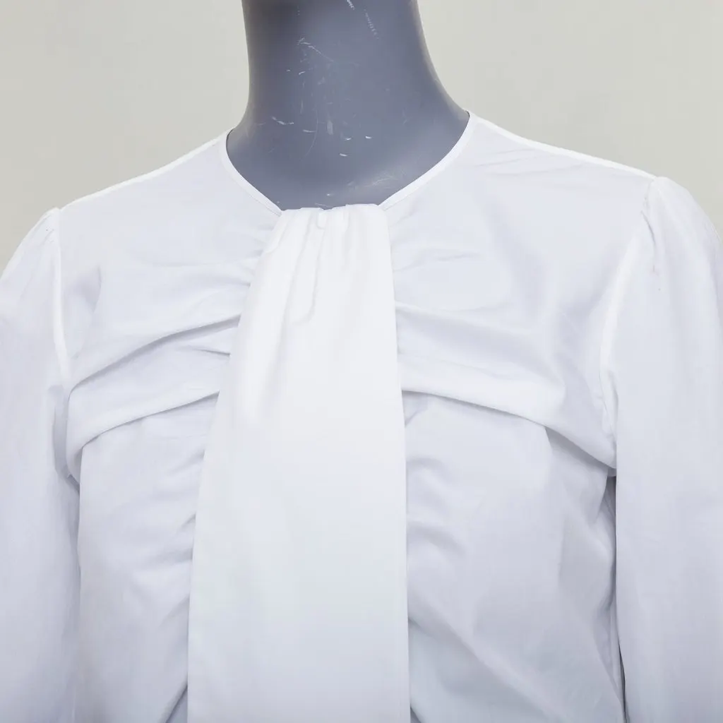 Rochas Ecru Cotton Top Ecru Cotton Good - Back View