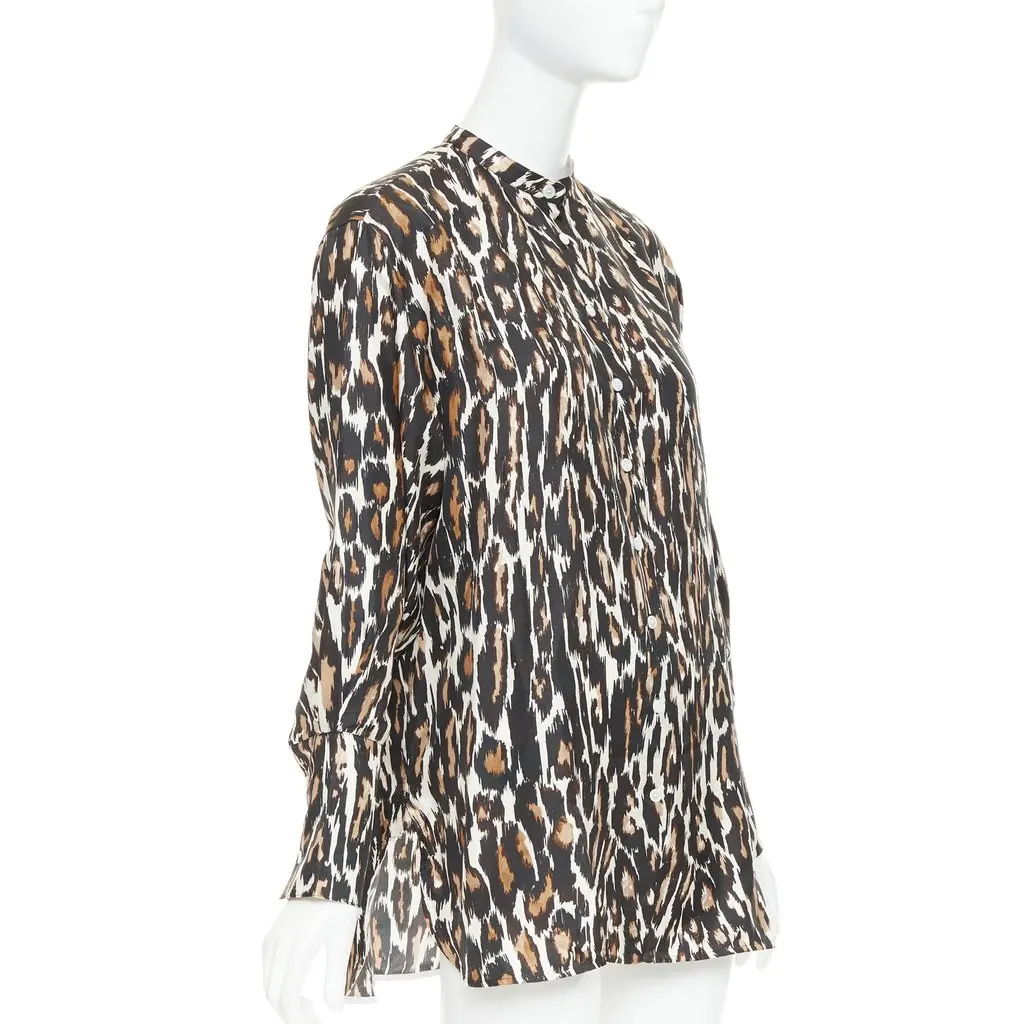 Calvin Klein Brown Silk Skirt Brown Silk Very good - Inside View