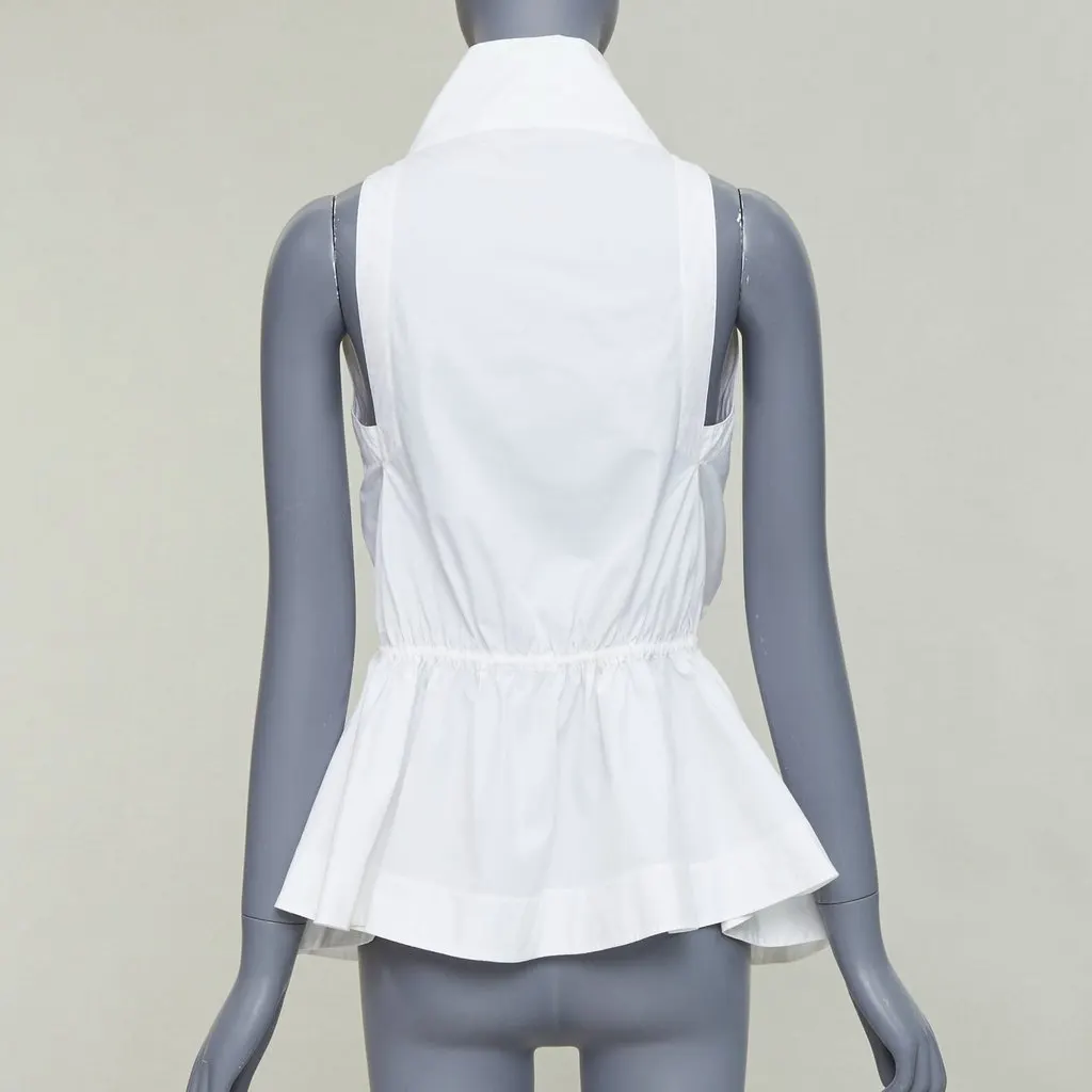 Alaïa Ecru Cotton Top Ecru Cotton Very good - Box View