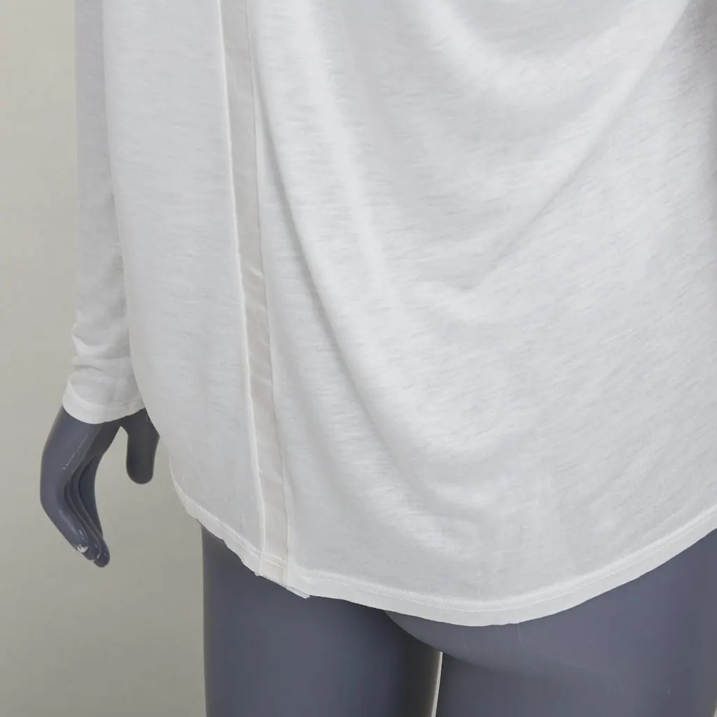 The Row Ecru Viscose Top Ecru Viscose Very good - Back View