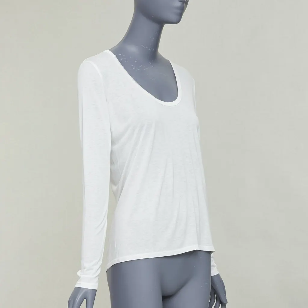 The Row Ecru Viscose Top Ecru Viscose Very good - Inside View