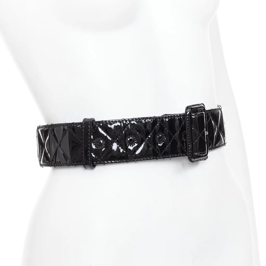 Burberry Black Leather Belt Black Leather Fair - Inside View
