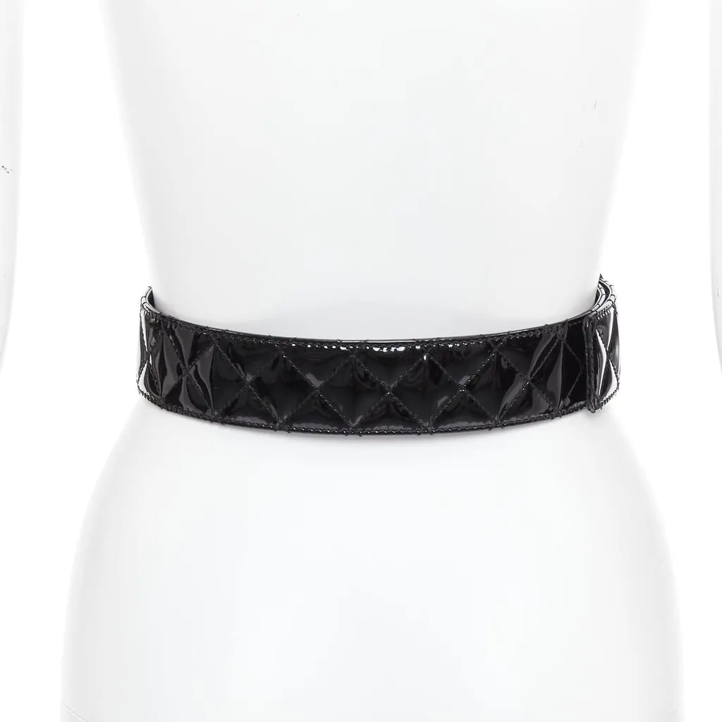 Burberry Black Leather Belt Black Leather Fair - Box View