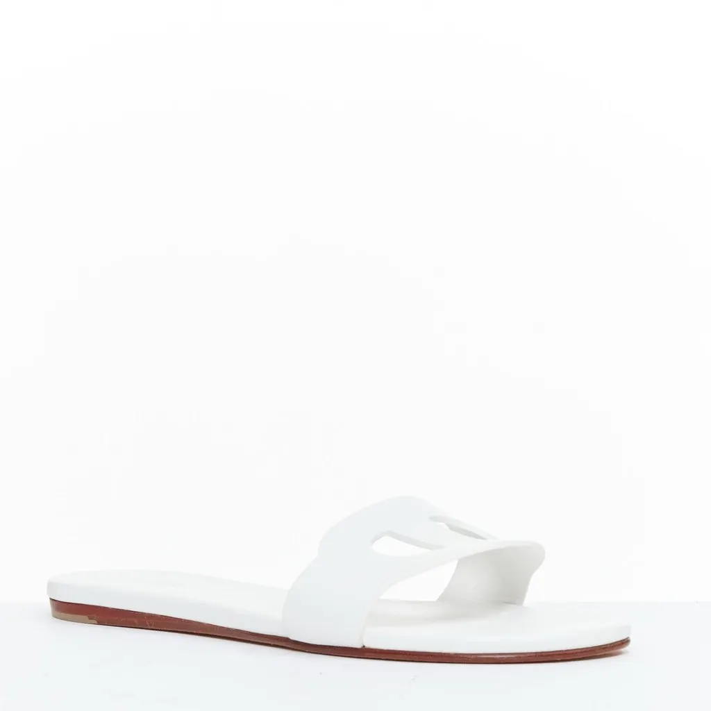 Hermès Lisboa White Leather Very good - Inside View