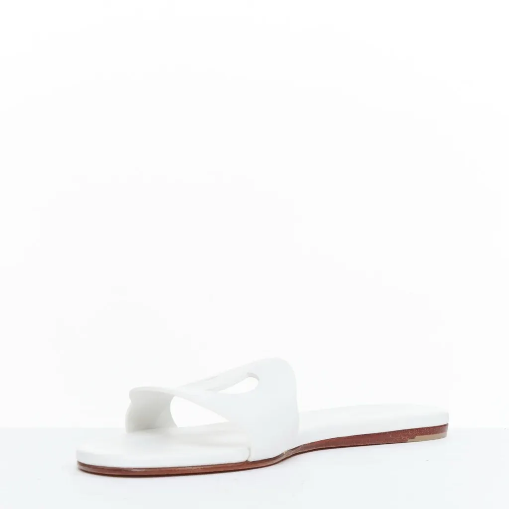 Hermès Lisboa White Leather Very good - Model View