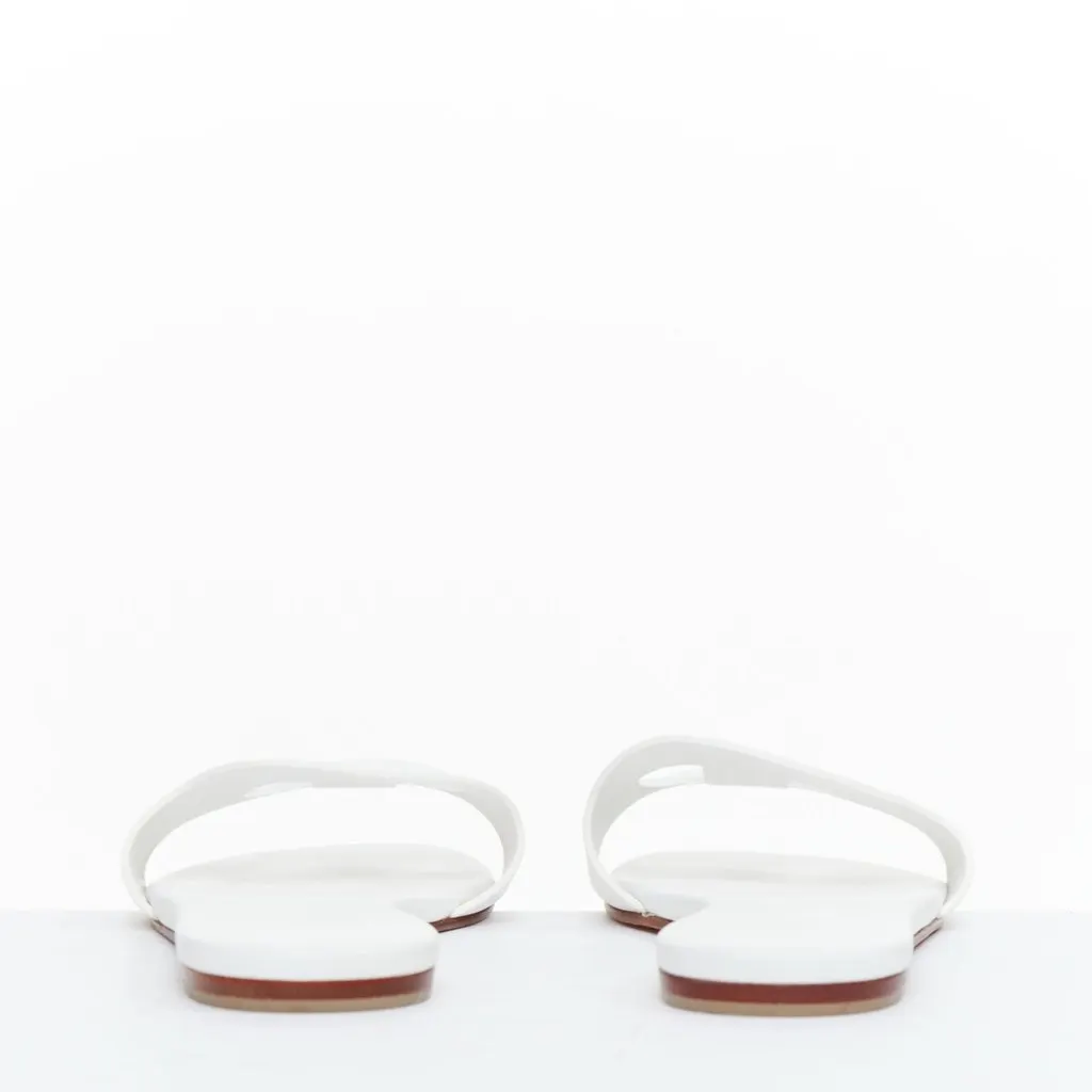 Hermès Lisboa White Leather Very good - Box View