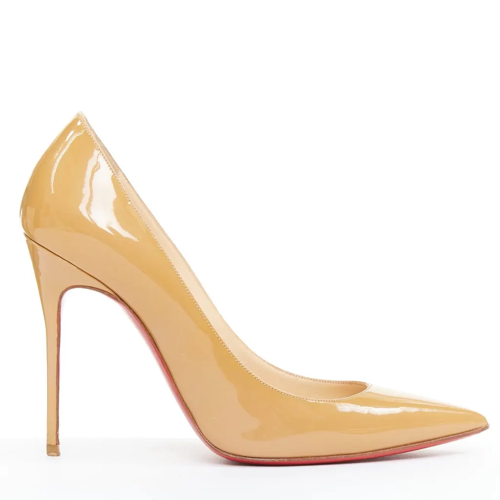 Christian Louboutin So Kate Brown Leather Very good - Front View
