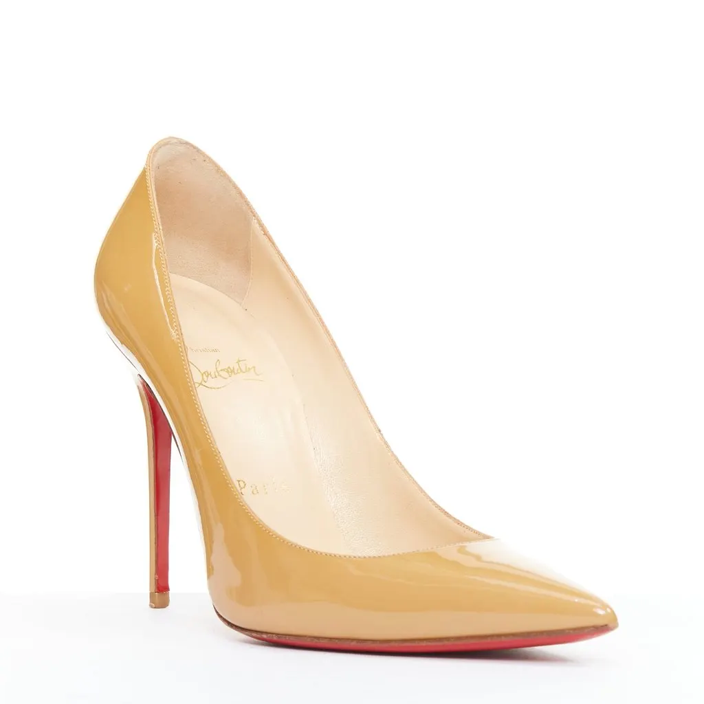 Christian Louboutin So Kate Brown Leather Very good - Back View