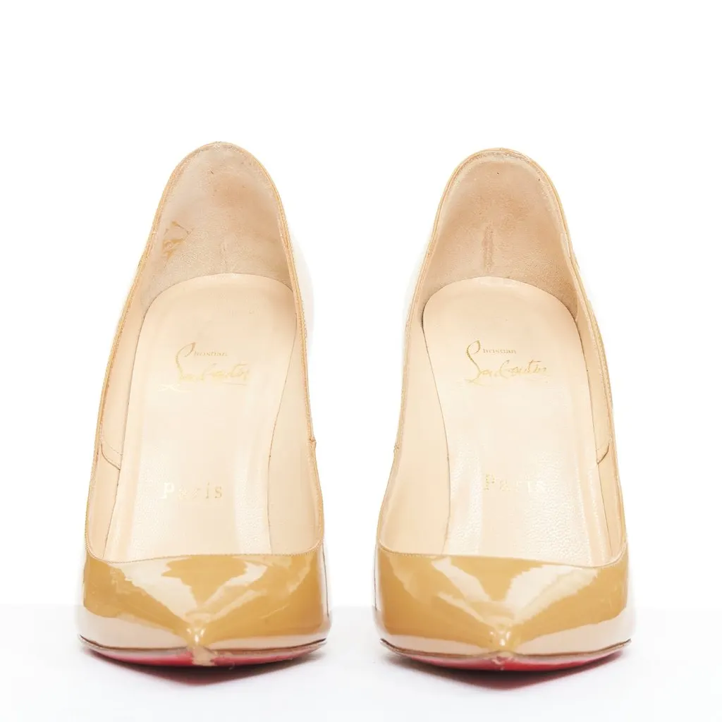 Christian Louboutin So Kate Brown Leather Very good - Inside View