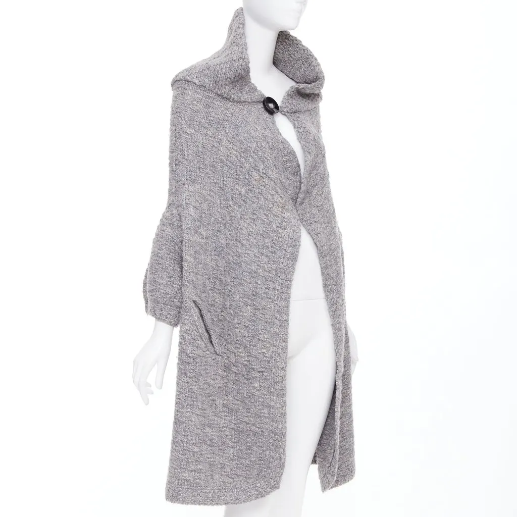 Stella McCartney Grey Polyester Knitwear Grey Polyester Good - Inside View