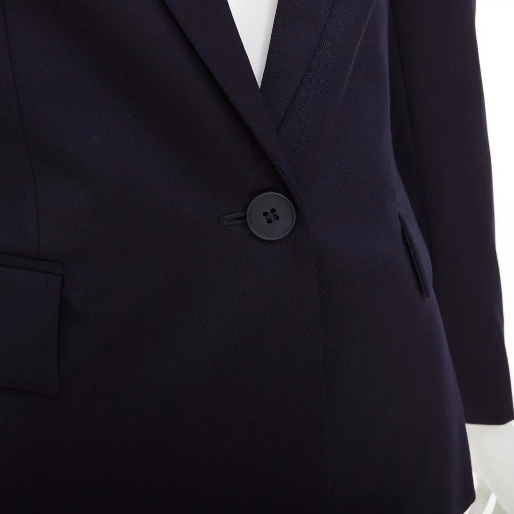 Stella McCartney Navy Wool Jacket Navy Wool Very good - Back View