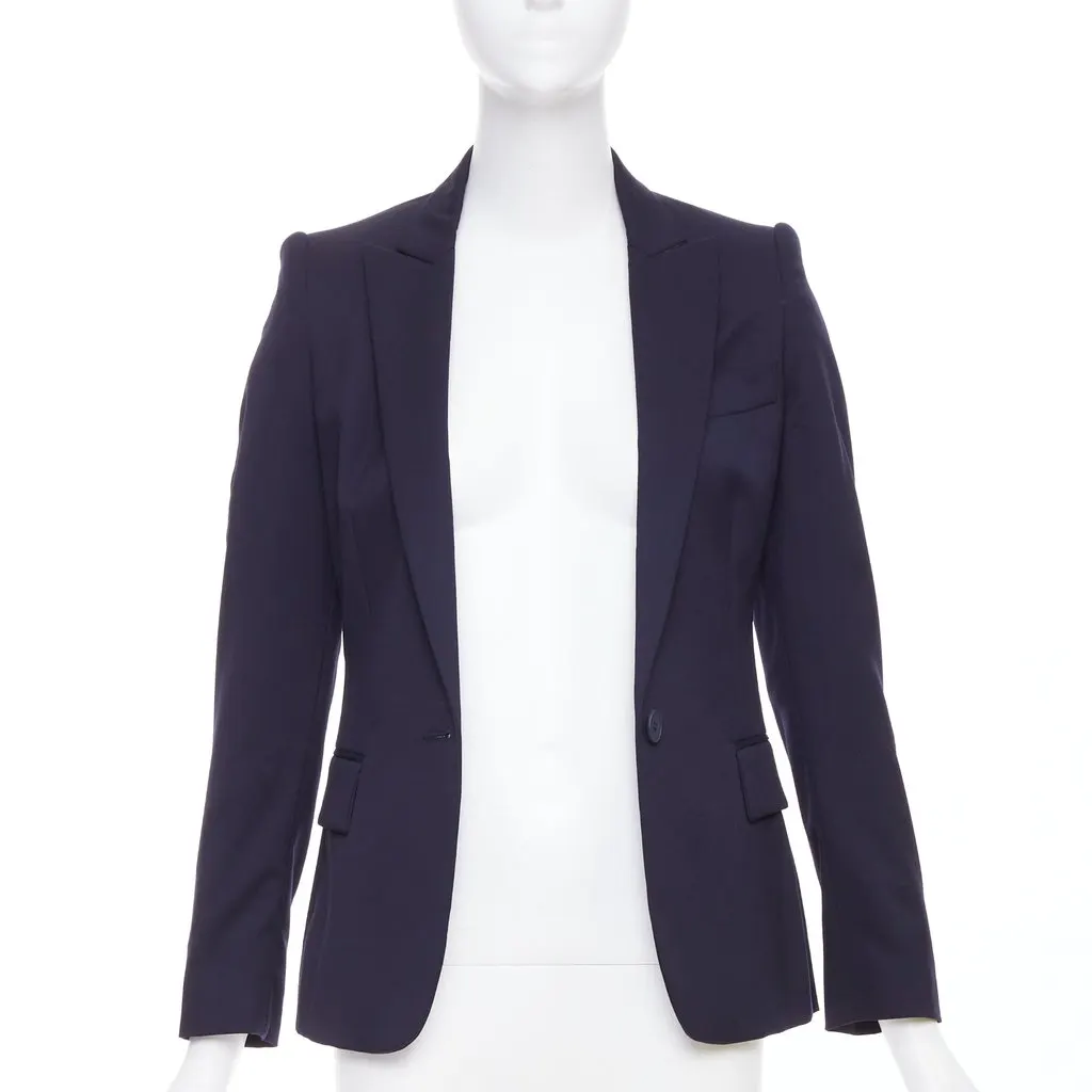 Stella McCartney Navy Wool Jacket Navy Wool Very good - Inside View