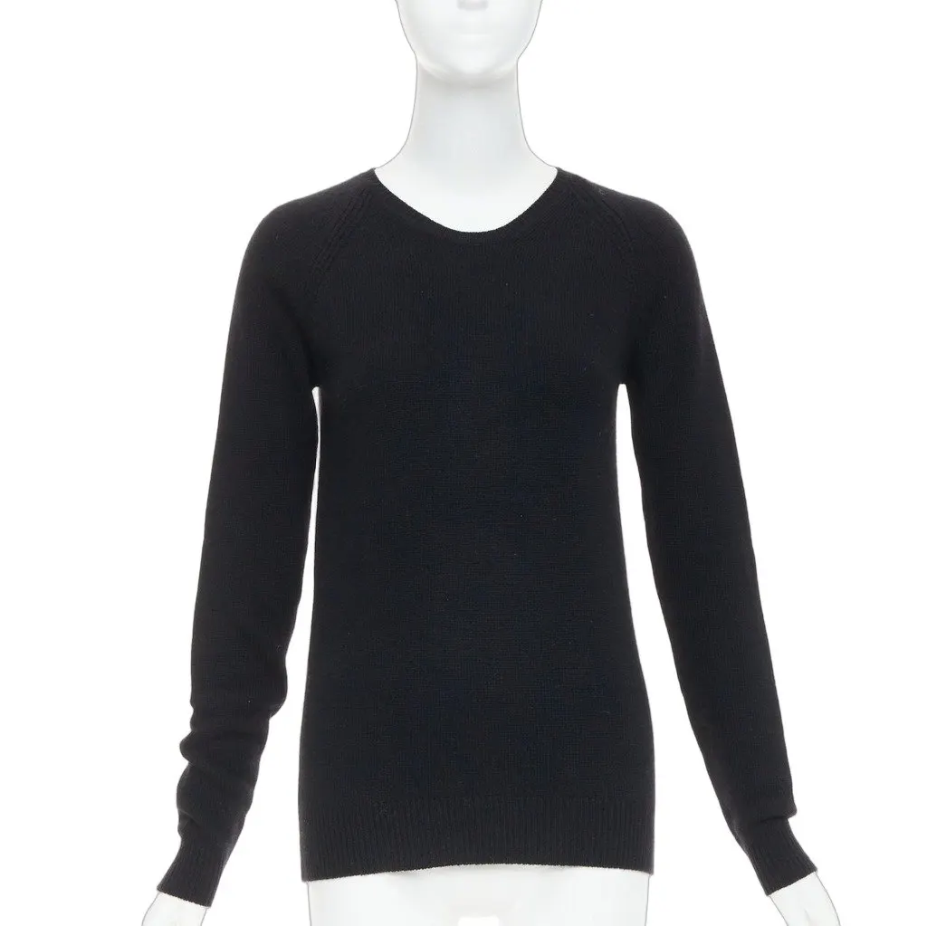 Stella McCartney Black Wool Knitwear Black Wool Very good - Front View
