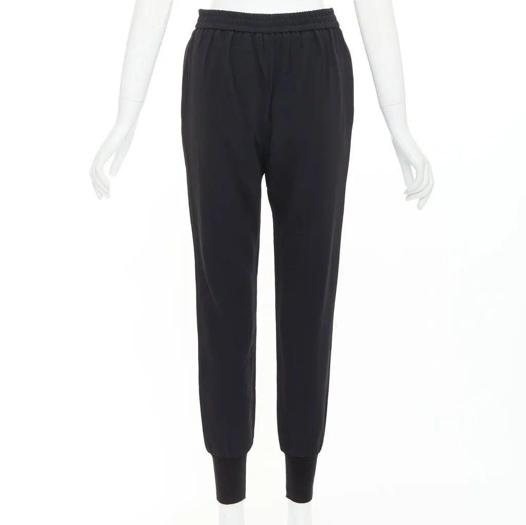 Stella McCartney Black Viscose Trouser Black Viscose Very good - Box View