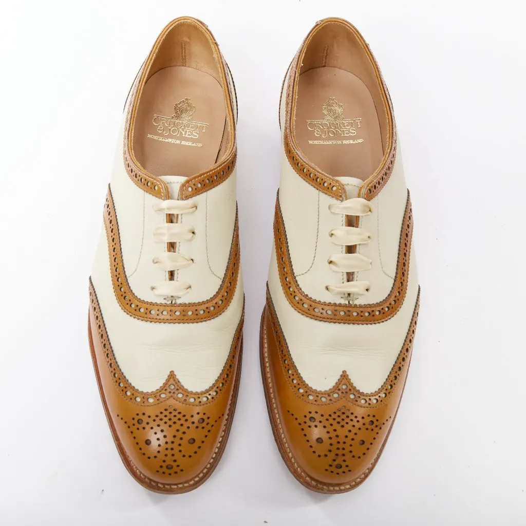 Crockett& Jones Alice Brown Leather Good - Inside View