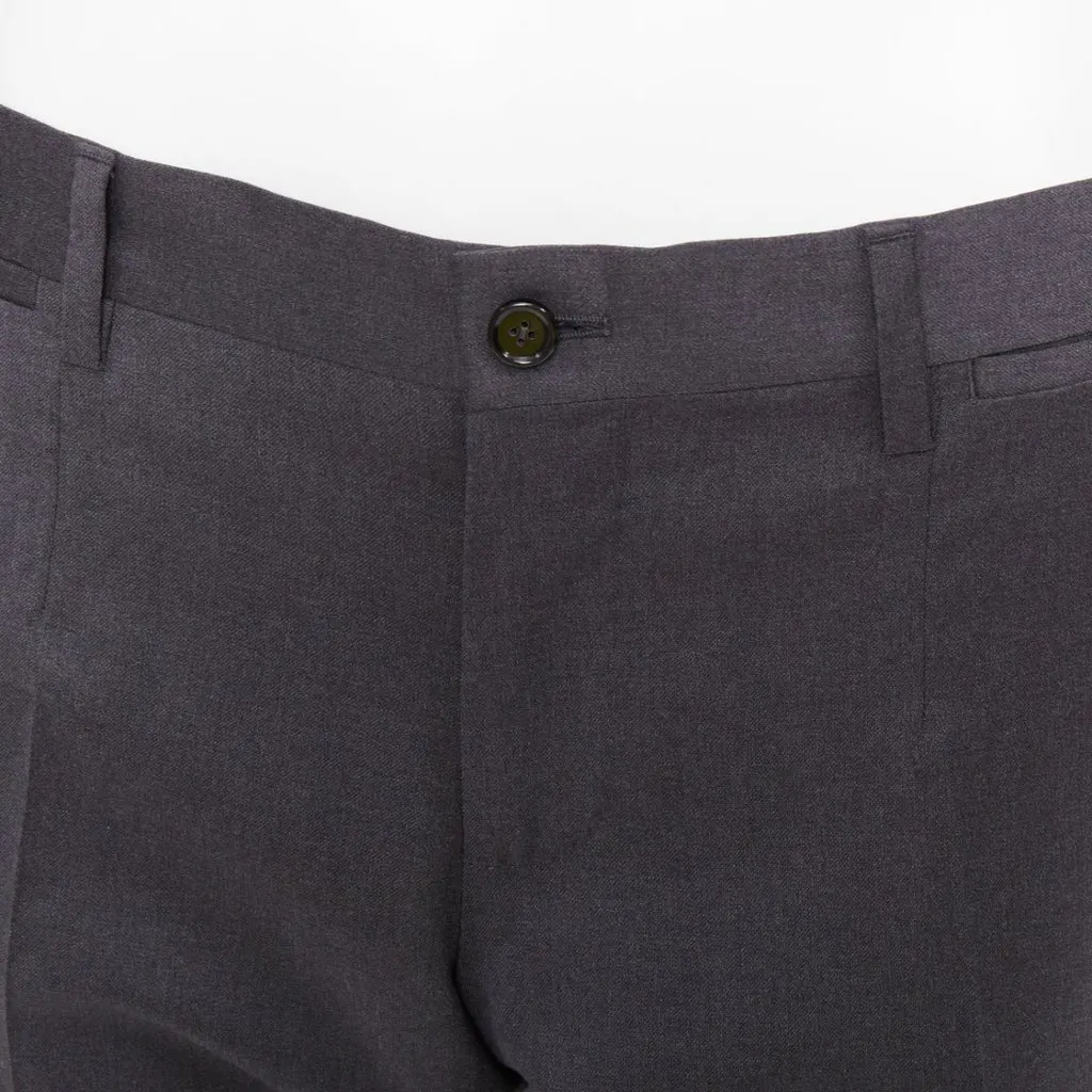 Dolce & Gabbana Grey Wool Trouser Grey Wool Very good - Back View