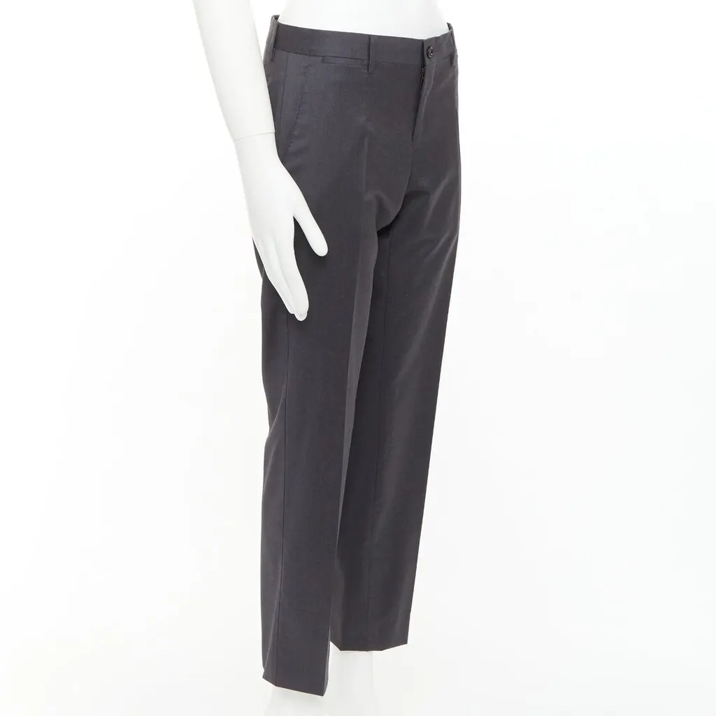 Dolce & Gabbana Grey Wool Trouser Grey Wool Very good - Inside View