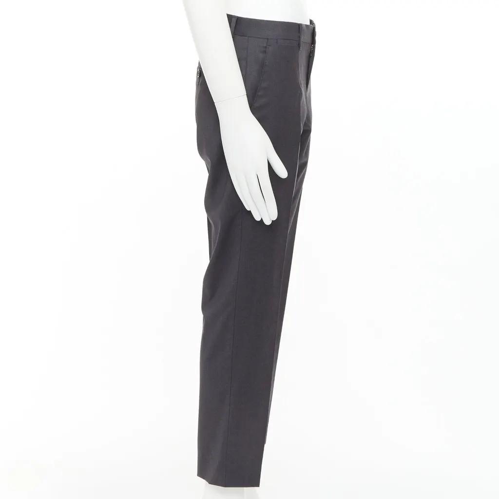 Dolce & Gabbana Grey Wool Trouser Grey Wool Very good - Model View