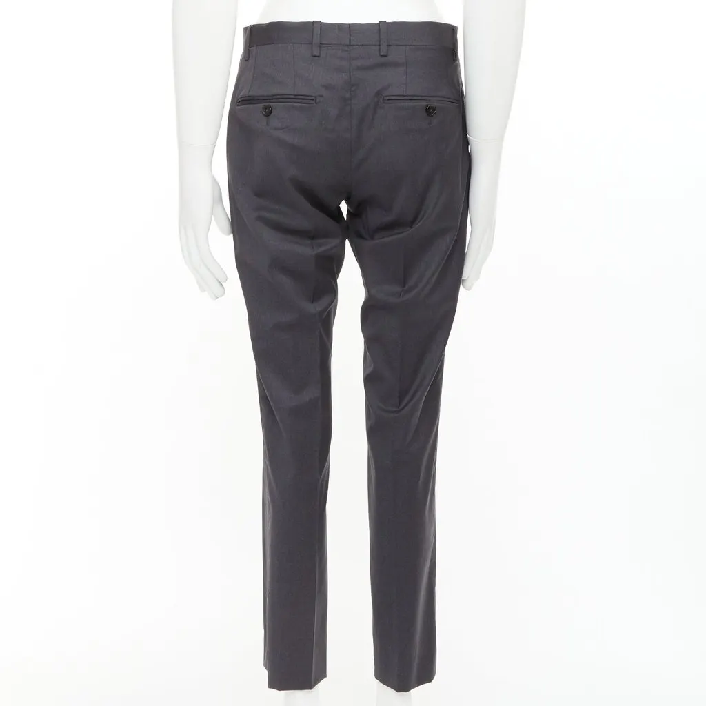 Dolce & Gabbana Grey Wool Trouser Grey Wool Very good - Box View