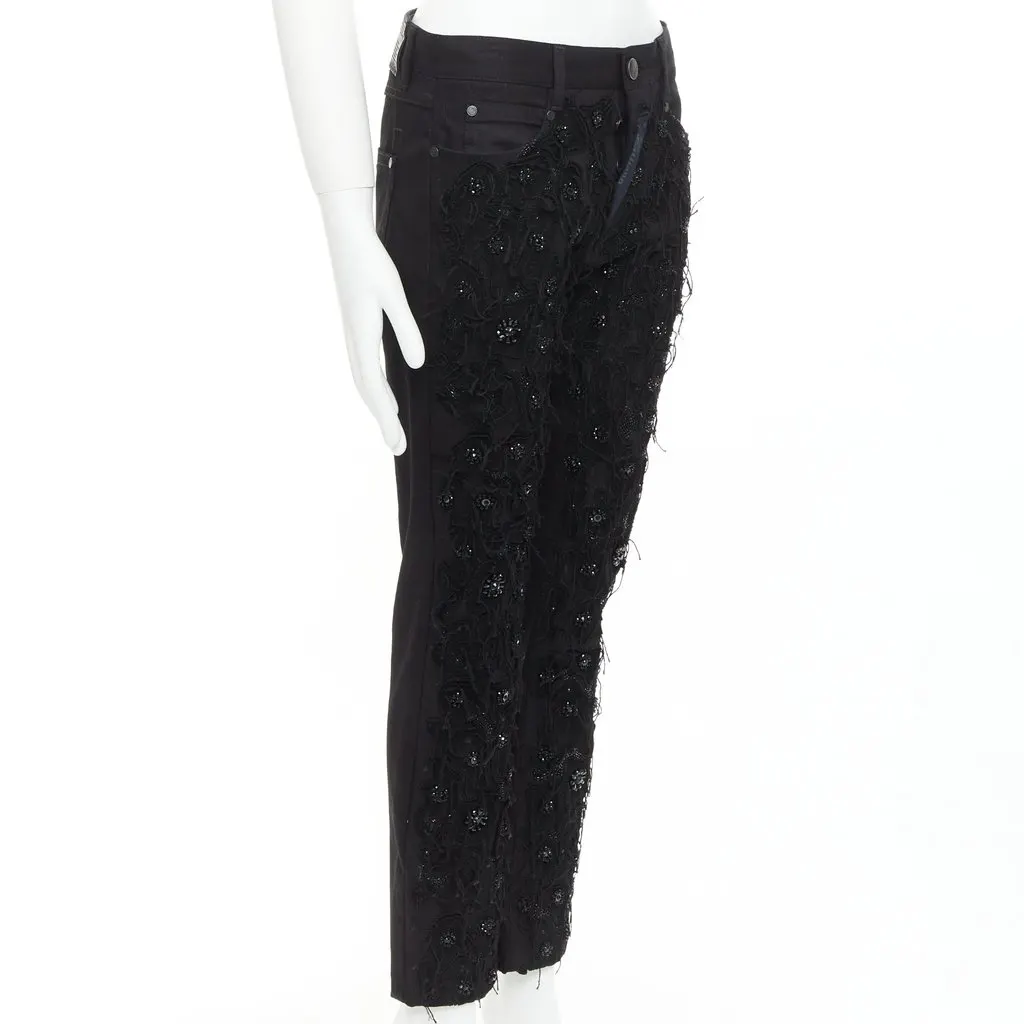 John Galliano Black Cotton Jeans Black Cotton Very good - Inside View