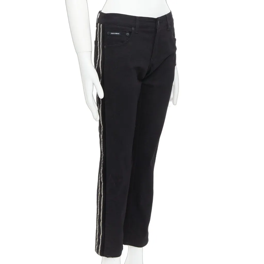 Dolce & Gabbana Skinny Black Cotton Very good - Front View