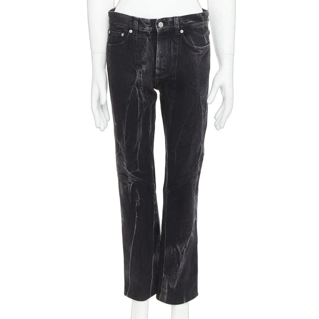 Givenchy Grey Cotton Jeans Grey Cotton Very good - Front View