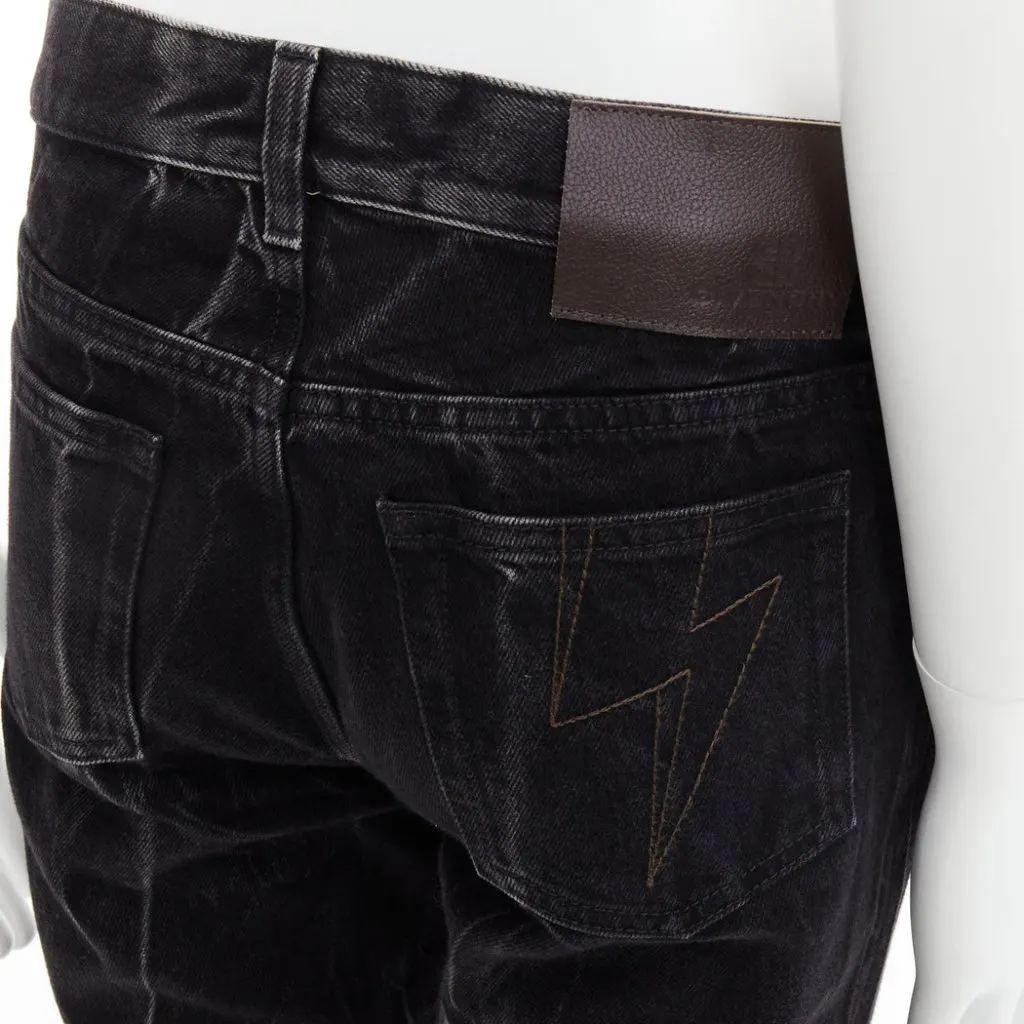 Givenchy Grey Cotton Jeans Grey Cotton Very good - Back View