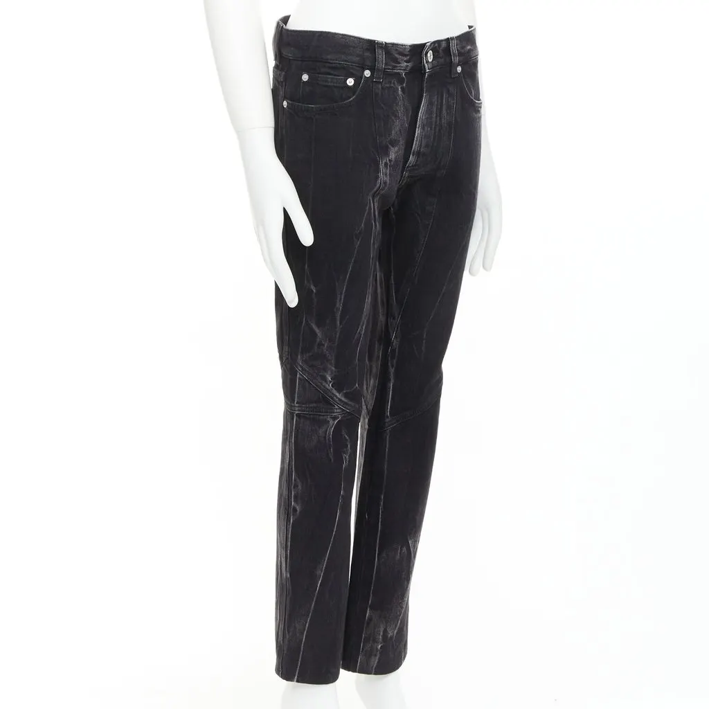 Givenchy Grey Cotton Jeans Grey Cotton Very good - Inside View