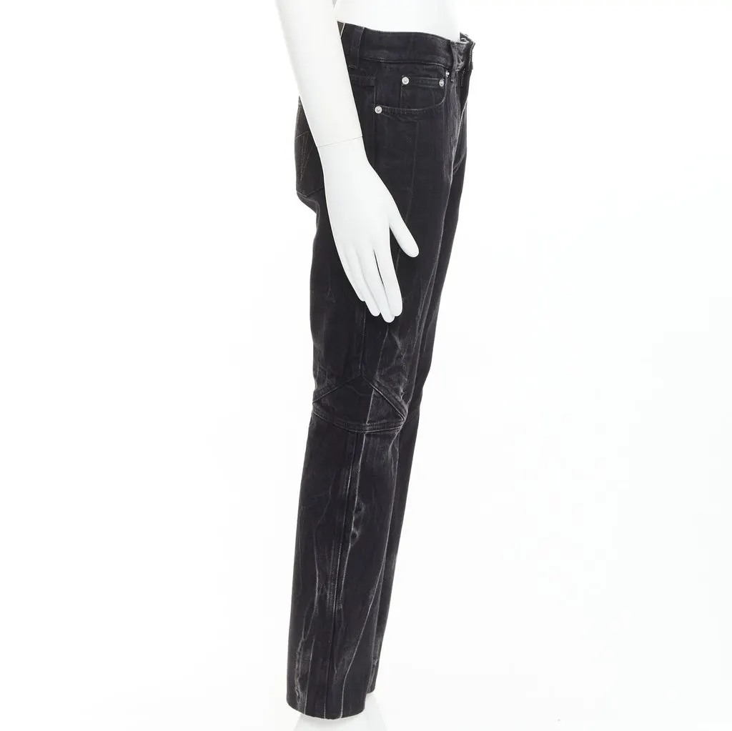 Givenchy Grey Cotton Jeans Grey Cotton Very good - Model View