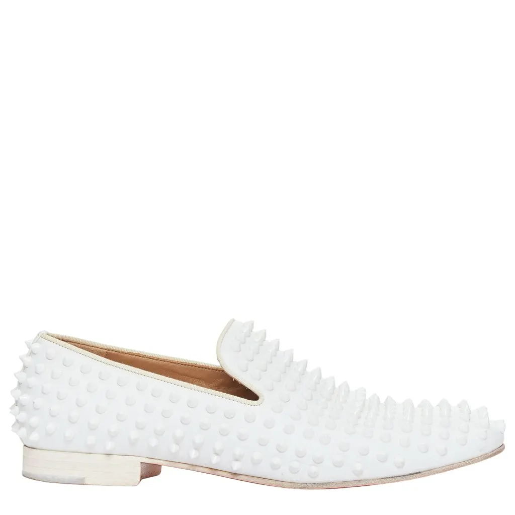 Christian Louboutin Dandelion White Leather Fair - Front View