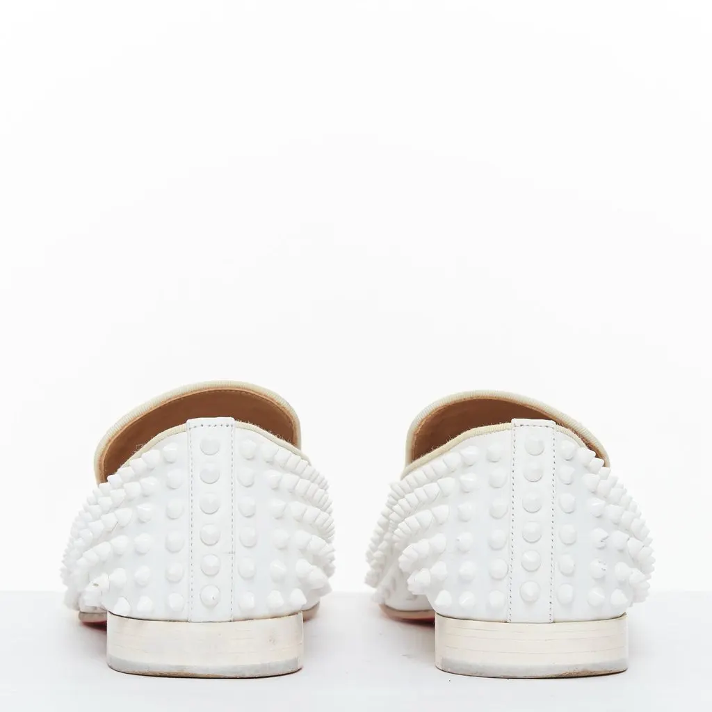 Christian Louboutin Dandelion White Leather Fair - Box View