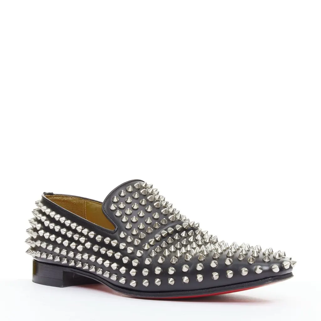 Christian Louboutin Rollerboy Black Leather Good - Inside View