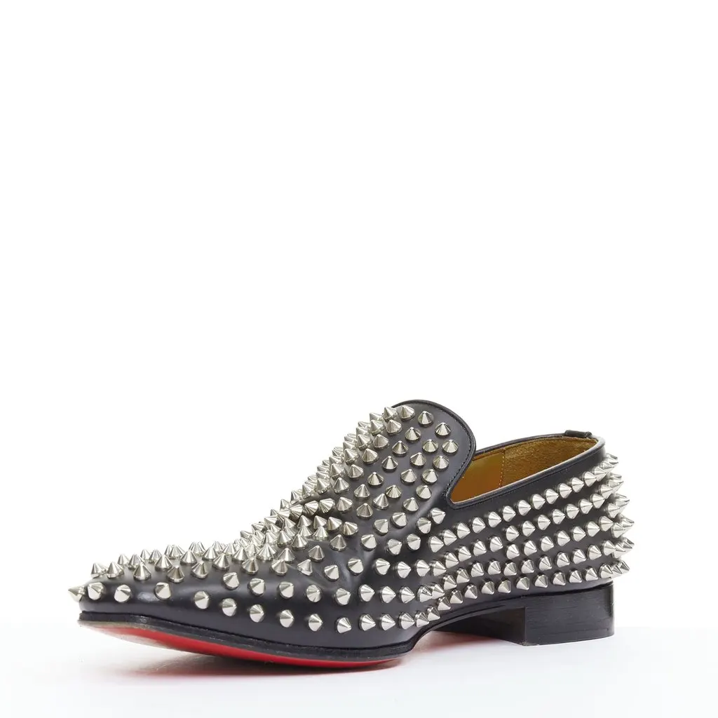 Christian Louboutin Rollerboy Black Leather Good - Model View