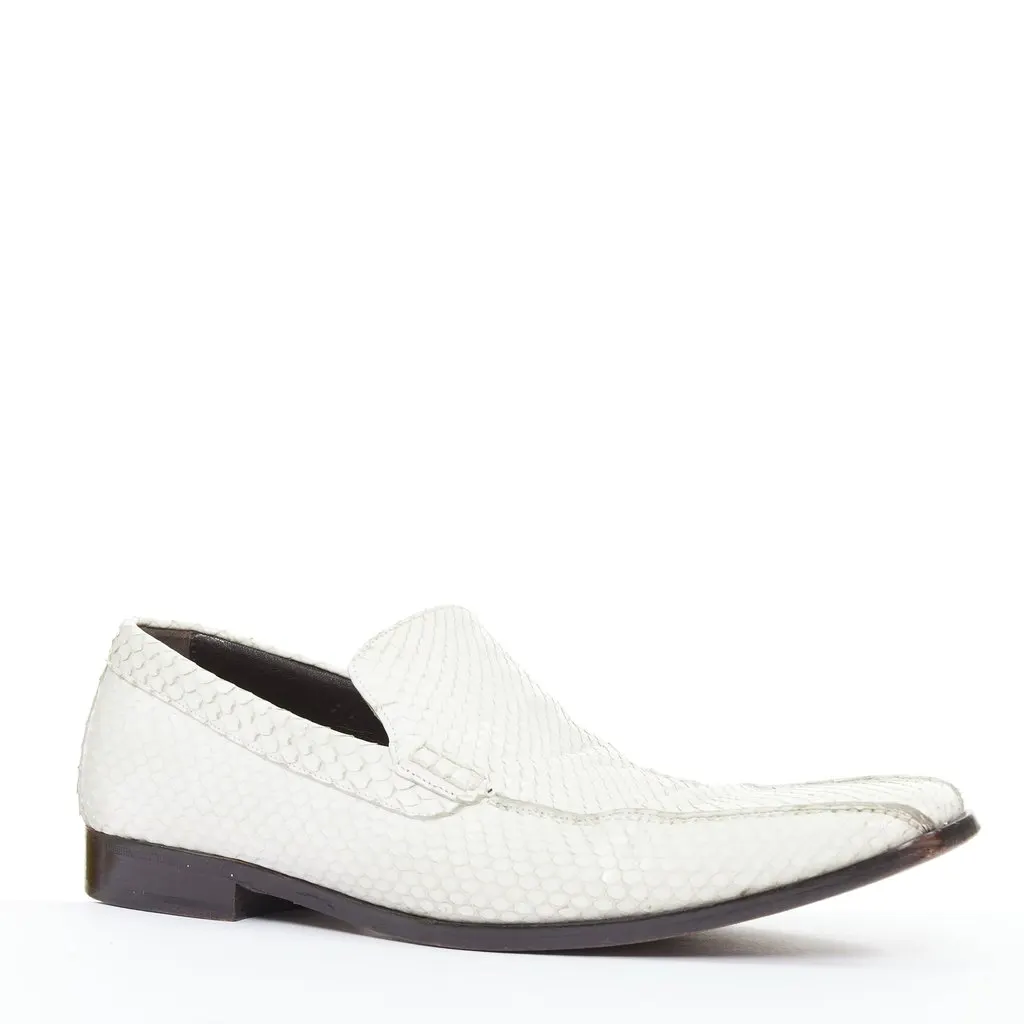 Dolce & Gabbana White Leather Lace ups White Leather Fair - Inside View