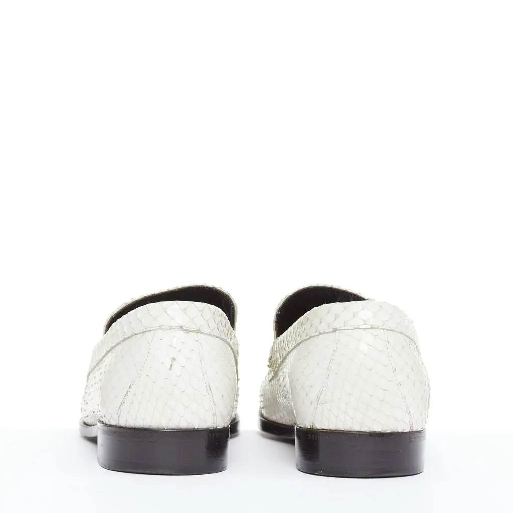 Dolce & Gabbana White Leather Lace ups White Leather Fair - Box View