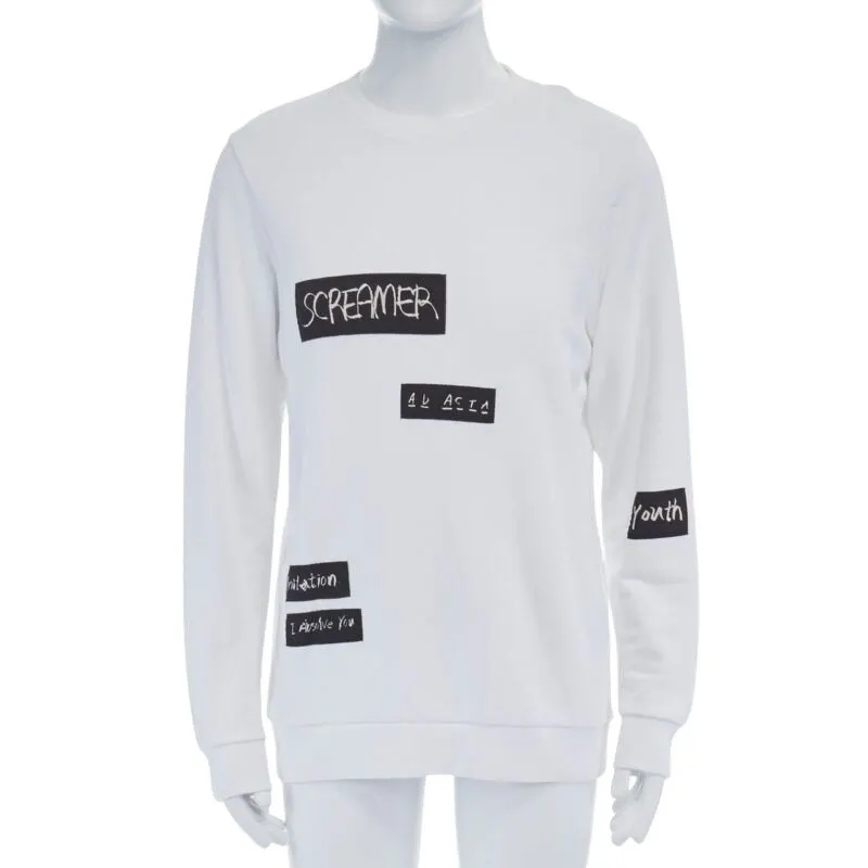 Raf Simons Abstract Patchwork Pullover