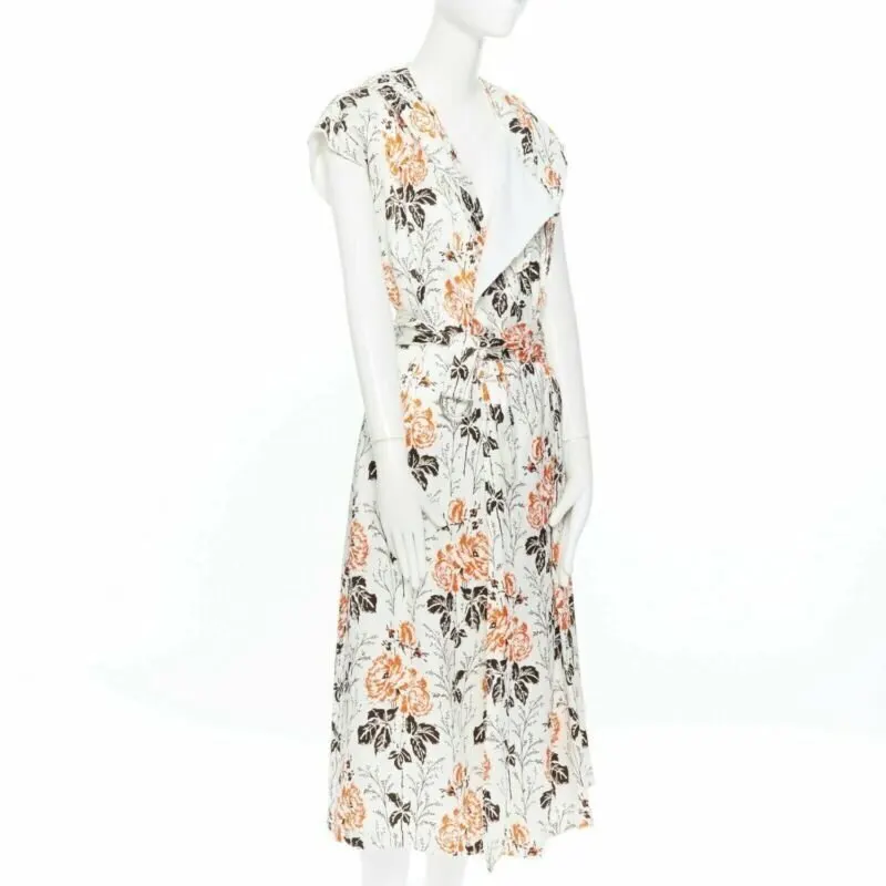 Victoria Beckham Open back dress Beige Viscose Very good - Inside View
