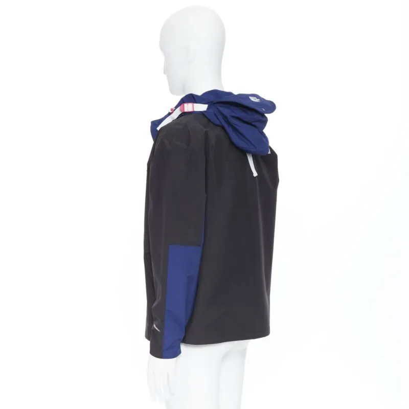 The North Face Blue Duty Jacket Black Cotton Never worn, with tag - Box View