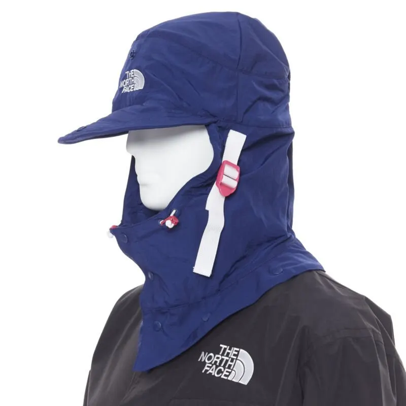 The North Face Blue Duty Jacket Black Cotton Never worn, with tag - Back View