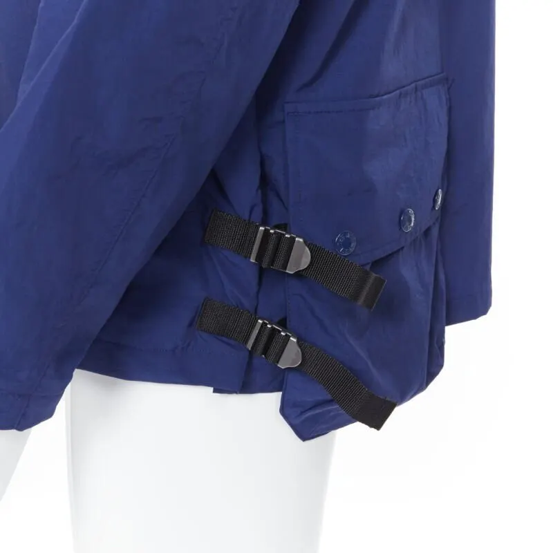 The North Face Blue Service Jacket Blue Polyester Never worn, with tag - Back View