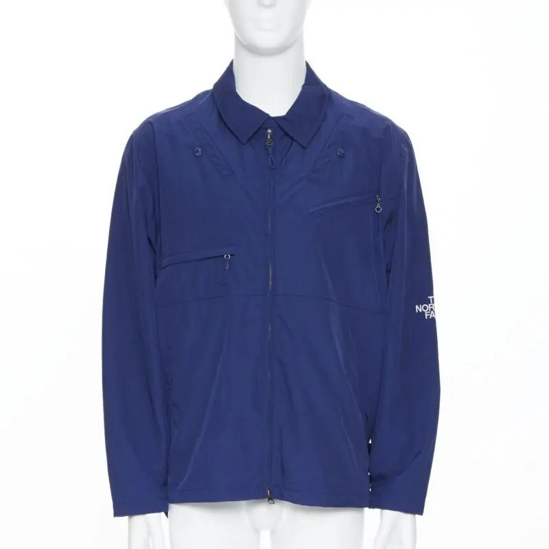 The North Face Blue Service Jacket Blue Polyester Never worn, with tag - Box View