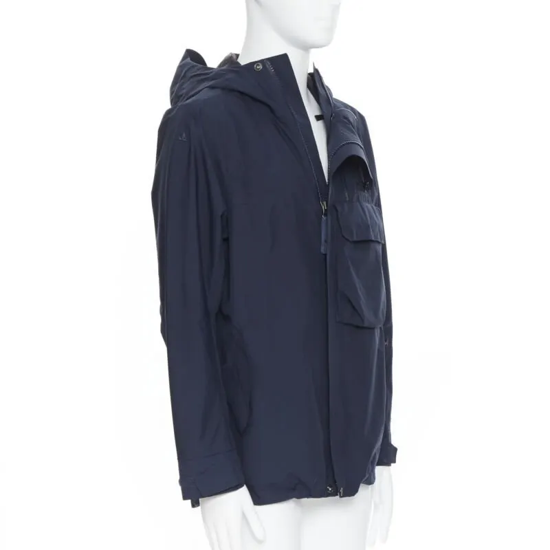 The North Face Blue Hood Windbreaker Blue Very good - Inside View