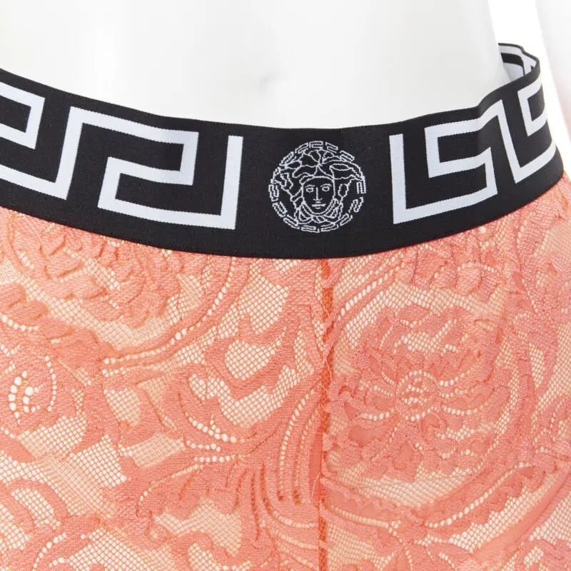 Versace Lace tights Blue Lace Never worn, with tag - Back View