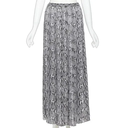 Michael Kors Scaled Leather Skirt